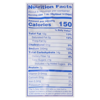 Wise Salt & Vinegar Potato Chip 7.5oz - 7.5 OZ - Image 3