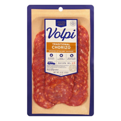 Volpi Chorizo Salame Sliced - 4 OZ - Image 3