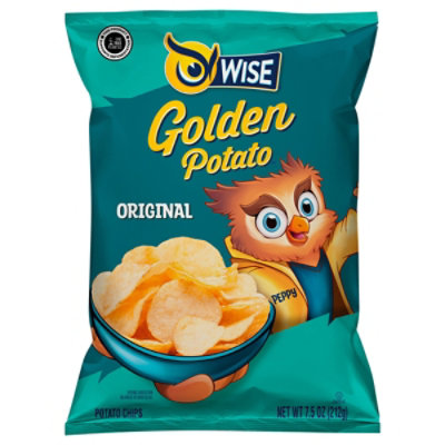 Wise Golden Original Potato Chip - 7.5 OZ - Image 2