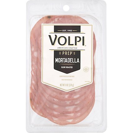 Volpi Sliced Mortadella - 6 Oz - Image 1