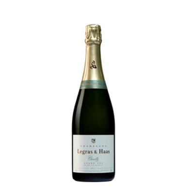 Legras & Haas Brut Blanc De Blanc Wine - 750 ML - Image 1