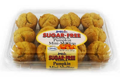 Sugar Free Pumpkin Mini Muffins - 10 Oz