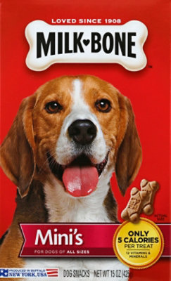 Milk Bone 15 Ounce Mini Regular Biscuit - Each - 15 OZ - Image 1