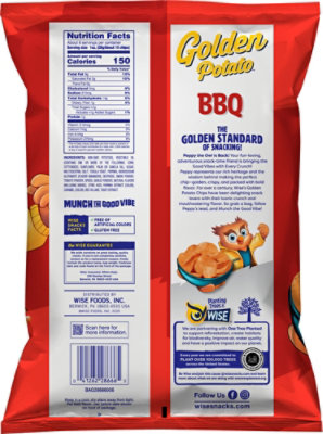 Wise Bbq Potato Chip 7.5oz - 7.5 OZ - Image 5