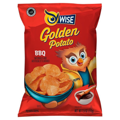 Wise Bbq Potato Chip 7.5oz - 7.5 OZ - Image 2