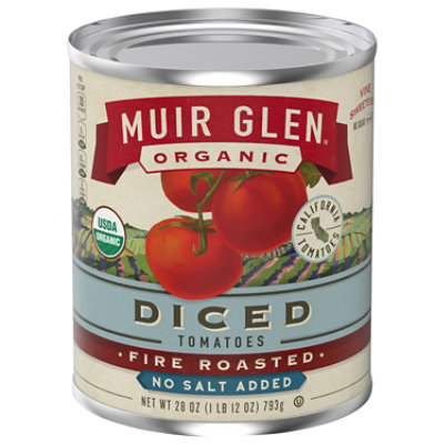 Muir Glen OrganicNo Salt Diced Tomatoes Can - 28 Oz - Image 2