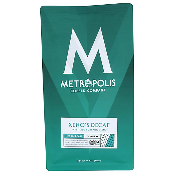 Metropolis Coffee Decaf Xeno Blend - 10.5 OZ