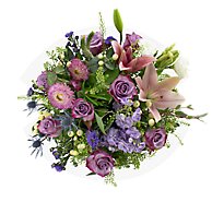 Wildflower Rose Lavender Lg - EA