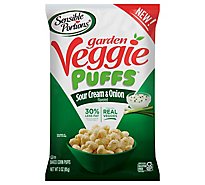 Sensible Portions Sour Cream Garden Veggie Puffs - 3 Oz