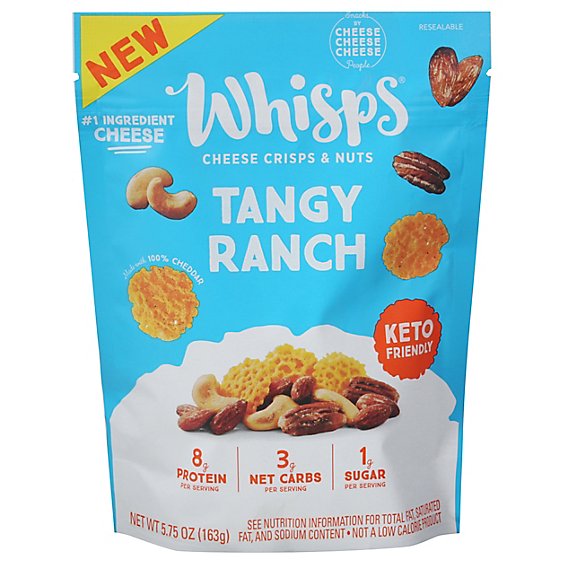 Whisps Tangy Ranch Snack Mix - 5.75 Oz