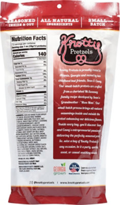 Knotty Pretzels Bacon Cheddar - 8 OZ - Image 5