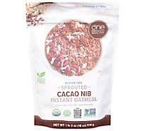 One Degree Oatmeal Sprouted Cacao Nib - 18 OZ