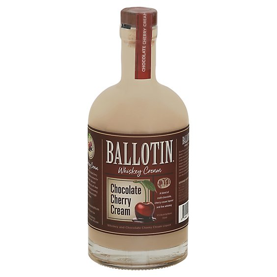 Ballotin Chocolate Cherry Whiskey Cream - 750 ML