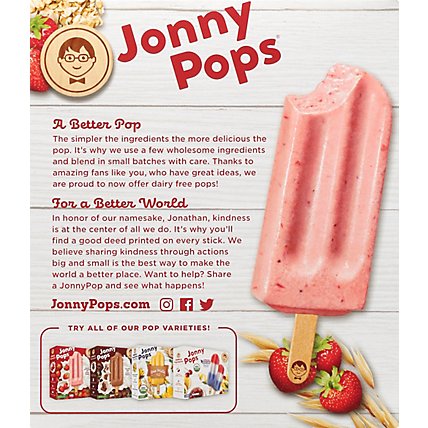 Jonnypops Ice Cream Bar Strawberry - 8.24 FZ - Image 6