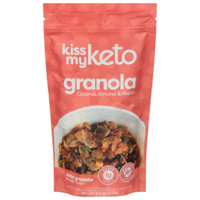 Kiss My Keto Granola Coconut Almnd Pecan - 9.5 OZ - Image 3