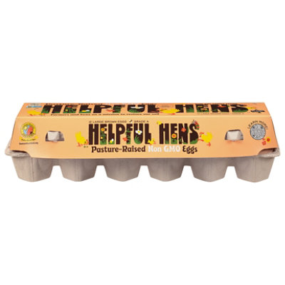 Helpful Hens Pasture-Raised Eggs - 12 Count - Image 3