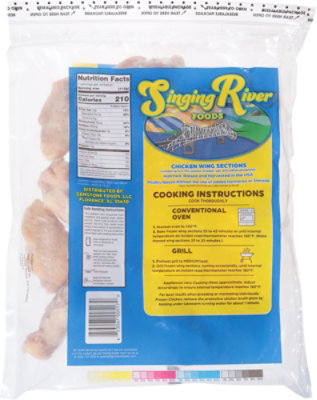 Singing River Marinated Chicken Wing Sections With Chicken Broth Glaze - 2.5 LB - Image 5