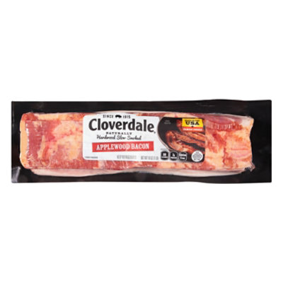 Cloverdale Bacon Aplwd Smkd - 16 OZ - Image 3