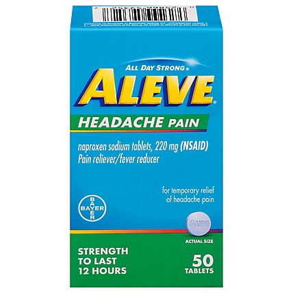 Aleve Headache Tabs 3dz - 50 CT - Image 3
