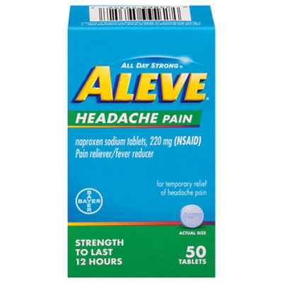 Aleve Headache Tabs 3dz - 50 CT - Image 3