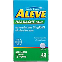 Aleve Headache Tabs 3dz - 50 CT - Image 2