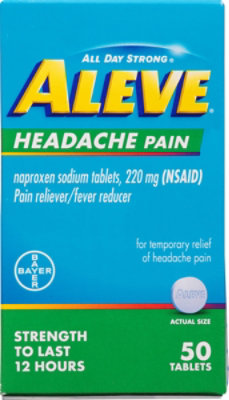 Aleve Headache Tabs 3dz - 50 CT - Image 2