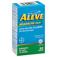 Aleve Headache Tabs 3dz - 50 CT - Image 1