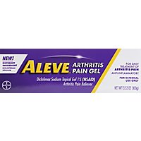 Aleve Arthritis Pain Gel-100g - 3.52 FZ - Image 2