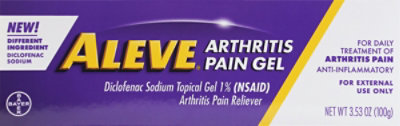 Aleve Arthritis Pain Gel-100g - 3.52 FZ - Image 2