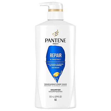 Pantene Base Shampoo Repair & Protect Cosmetic - 17.9 FZ - Image 3