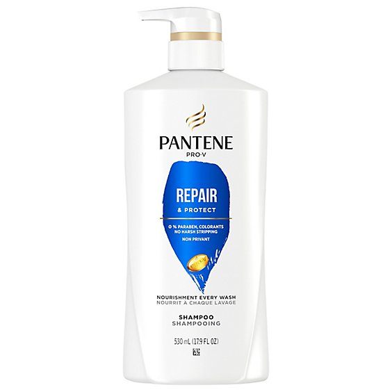 Pantene Base Shampoo Repair & Protect Cosmetic - 17.9 FZ