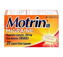 Motrin Ib Migraine Liq Caps - 20 CT