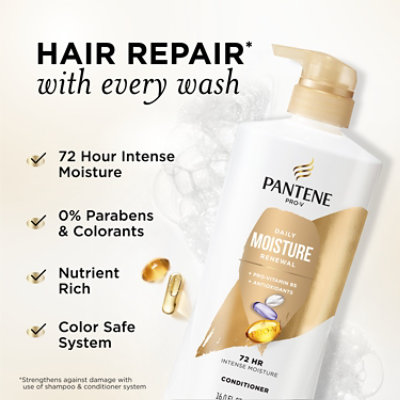 Pantene Pro V Daily Moisture Renewal Conditioner - 16 Fl. Oz. - Image 2