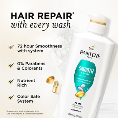 Pantene Base Shampoo Thick/smooth Cosmetic - 17.9 FZ - Image 2