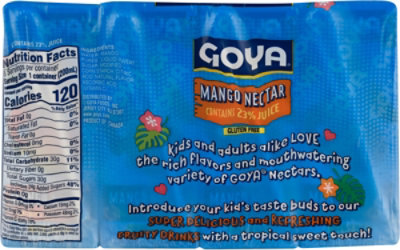 Goya Mango Nectar 6.76 Fl. Oz Pack 8 - 54 FZ - Image 5