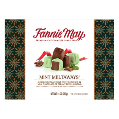 Fannie May Mint Meltaways Holiday - 14 OZ - Image 3