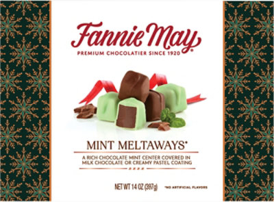 Fannie May Mint Meltaways Holiday - 14 OZ - Image 2