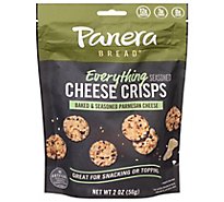 Panera Bread Everything Seasoned Cheese Crisps - 2 Oz