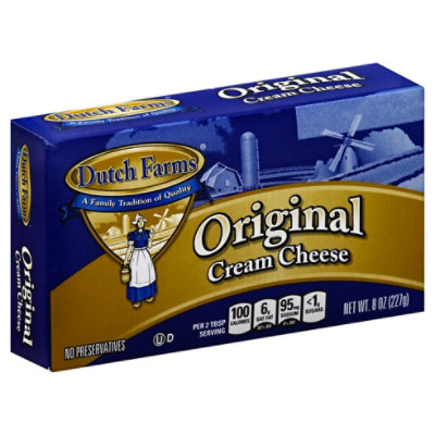 Dutch Farms Cream Cheese Bar - 8 OZ - Image 1