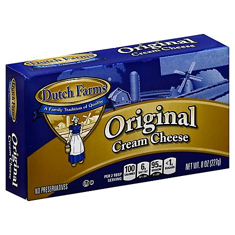 Dutch Farms Cream Cheese Bar - 8 OZ
