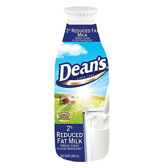 Dean's 2pct Reduced Fat Milk Chug - 32 FZ
