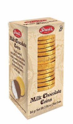 Streits Milk Chocolate Coins - 2.96 OZ - Image 1