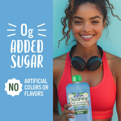 Outshine Blueberry Smoothie Pouches - 4-3.5 OZ - Image 2