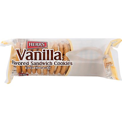 Herr's Vanilla Sandwich Cookies - 3.5 OZ - Image 2