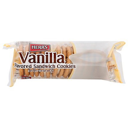 Herr's Vanilla Sandwich Cookies - 3.5 OZ - Image 1