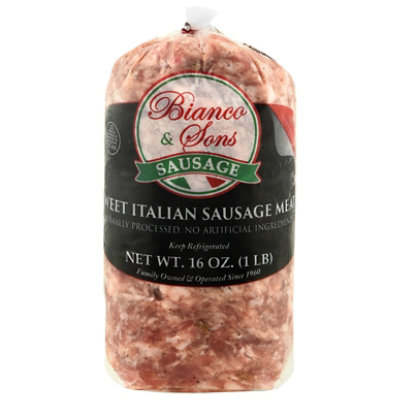 Sausage Meat Sweet Italian - 16 OZ - Image 2
