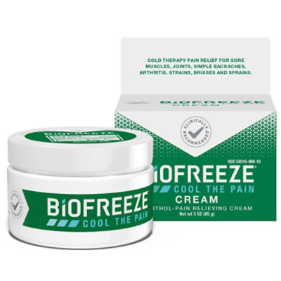 Biofreeze Roll On Pain Relieving Cream - 3 Oz - shaws