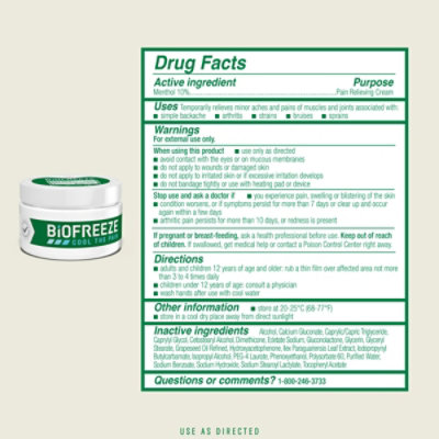 Biofreeze Roll On Pain Relieving Cream - 3 Oz - Image 4