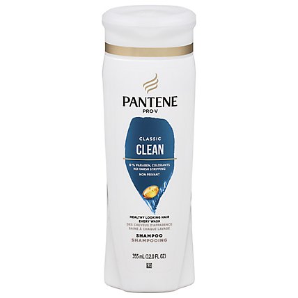 Pantene Base Shampoo All Hair Types Cosmetic - 12 FZ - Image 2