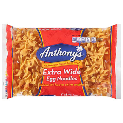 Anthonys Extra Wide Egg Noodles - 12 OZ - Image 3